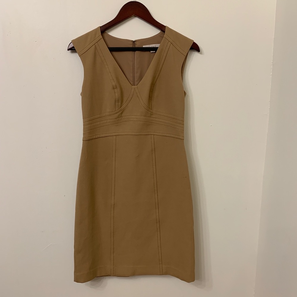 Ann Taylor Camel-Colored Dress, Size 2